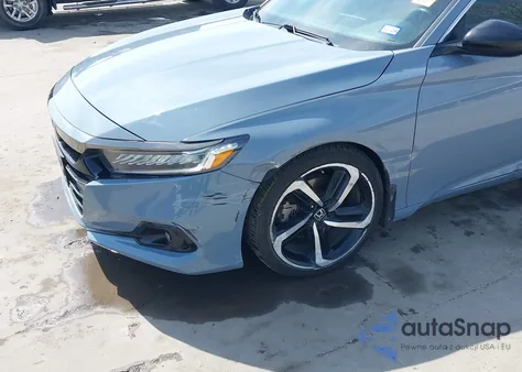 2021 Honda Accord Sport из США, поврежденный, VIN 1HGCV1F30MA021373